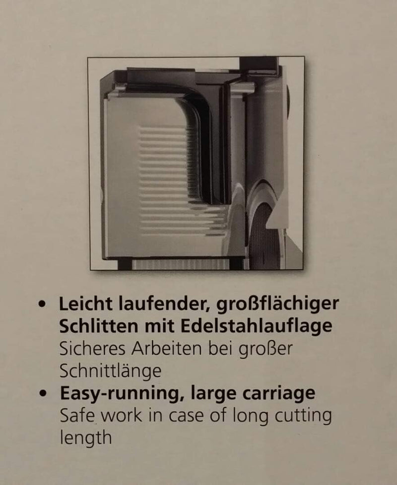 Graef Allesschneider Sliced Kitchen S32120 Twin