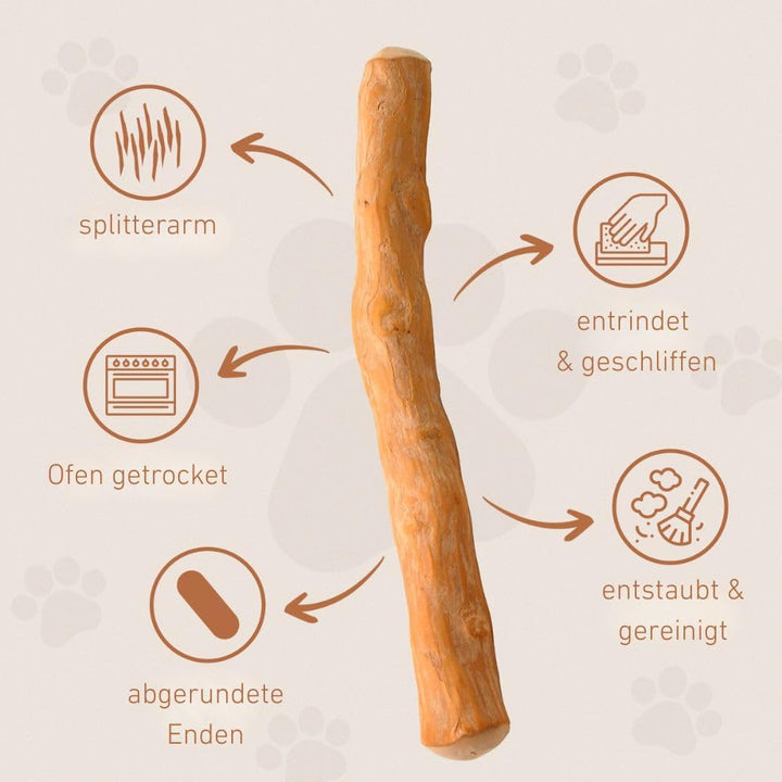 Wildfang Hundekaustab aus Arabica-Kaffeeholz Gr. L 1 stück (1er Pack), 1 stück (1er Pack)