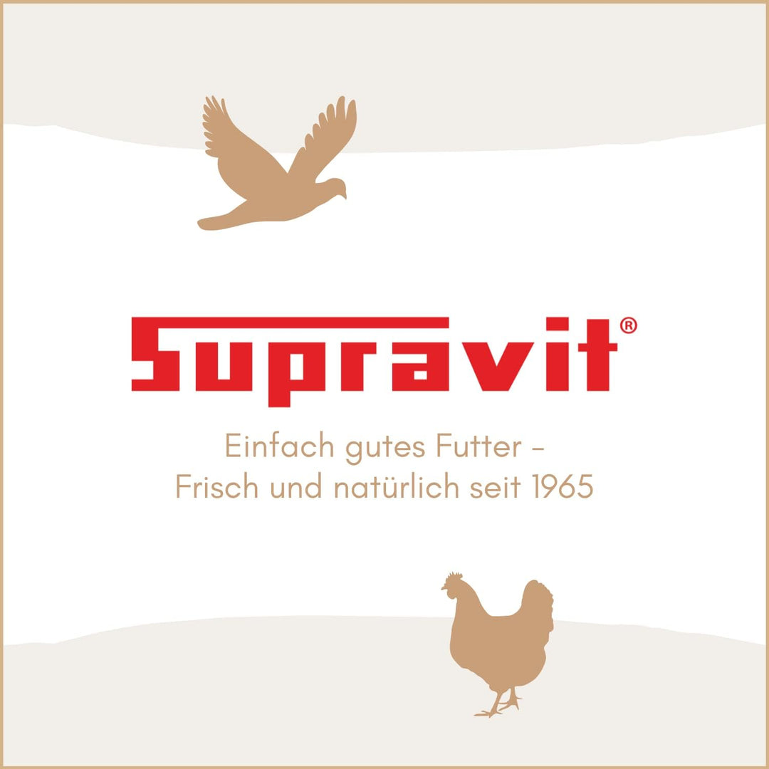 SUPRAVIT Weizen Futterweizen - 25kg aus regionaler Landwirtschaft - Ideales Einzelfuttermittel für T