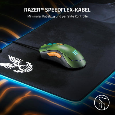 Razer DeathAdder V2 - Kabelgebundene USB-Gaming-Maus mit Optischen Mausschaltern (Focus+ 20K optisch