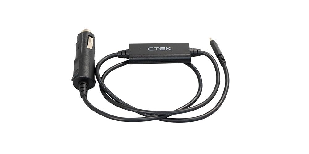 CTEK CS free USB-C charge Cable 12V plug - Laden Sie den internen Akku Ihres free über die 12-V-Zube