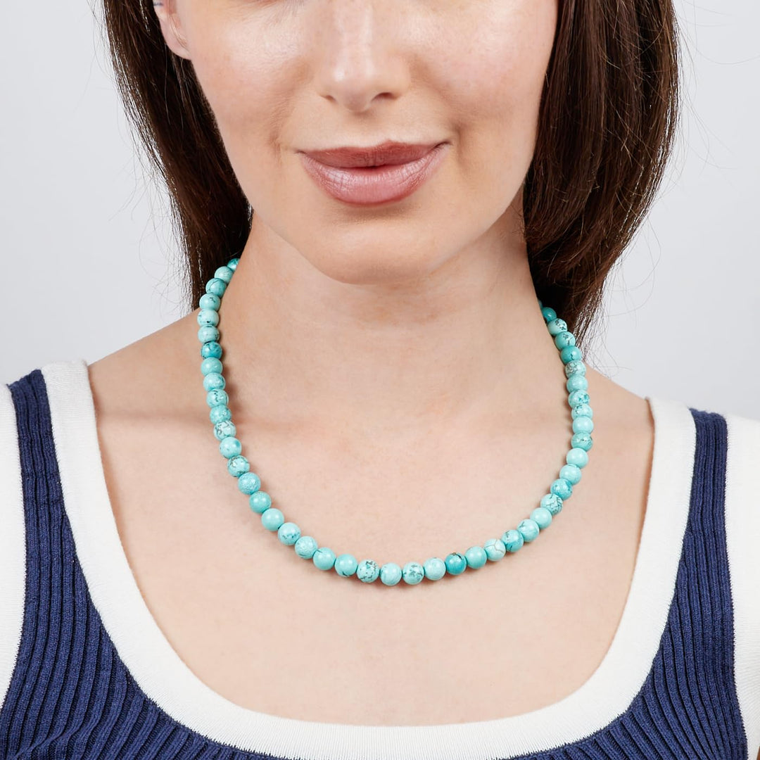 Handgemachte Herren Perlenkette Kette Tigerauge Onyx Grau Achat Jaspis | 8MM Natürliche Edelsteine H