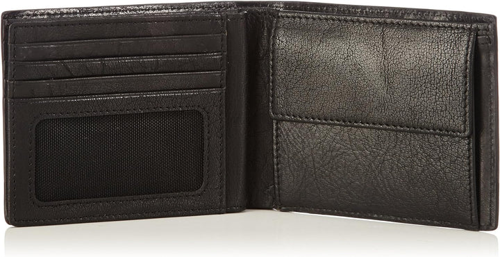 Strellson Herren Geldbeutel Jefferson Brieftasche aus Leder Schwarz (Black 900), Schwarz (Black 900)
