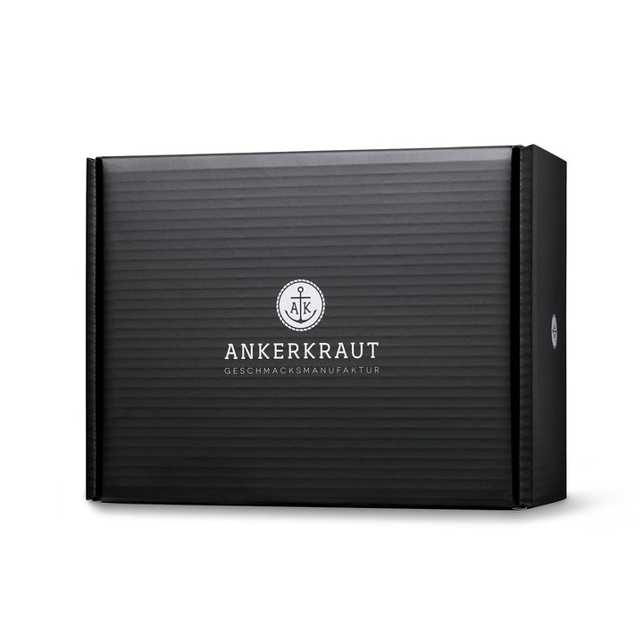 Ankerkraut Grillbuch-Set mit 6 Streuern, 1320g Gewürze plus Buch im Bundle Single, Single