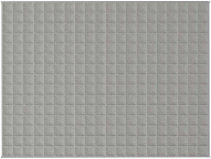 Gewichtsdecke Grau 150x200 cm 7 kg Stoff, Bequemer Stoff, Gleichmässige Gewichtsverteilung, Praktisc