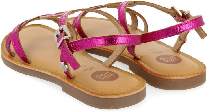 GIOSEPPO Mädchen Parobe Flache Sandale 32 EU Fuchsia, 32 EU Fuchsia