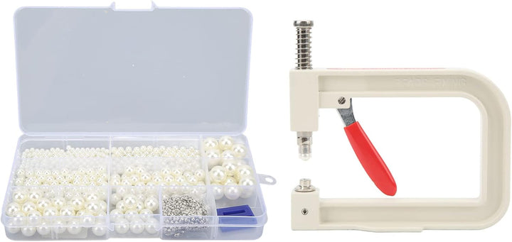 Perlen Setzmaschine Handgefertigte DIY Perle Kappe Niet Handwerk Werkzeug mit 6 Grössen Imitation Pe