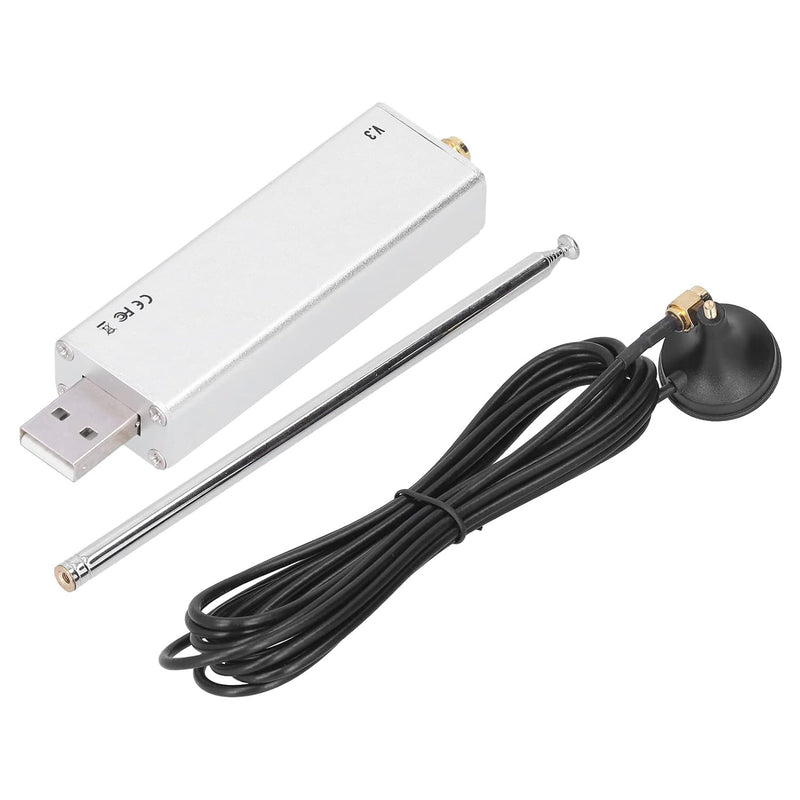 RTL SDR R820T2 V3 RTL2832U Tuner + Antenne + Antennenbasis-Kit FüR Radio-Scanning