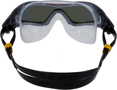 Aquasphere Unisex Vista Pro Schwimmmaske (1er Pack) Einheitsgrösse Schwarz - Indigo Linse, Einheitsg