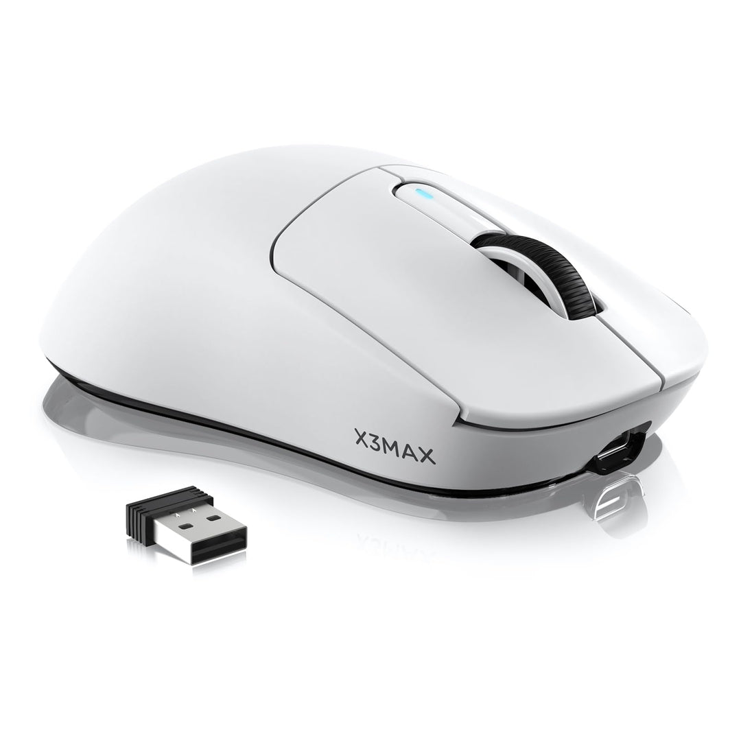 VGN GAMEPOWER x Attack Shark X3MAX PAW3950 Kabellose Gaming-Maus Superlight, 42000DPI, 49g Ultraleic