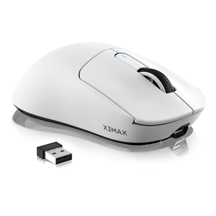 VGN GAMEPOWER x Attack Shark X3MAX PAW3950 Kabellose Gaming-Maus Superlight, 42000DPI, 49g Ultraleic