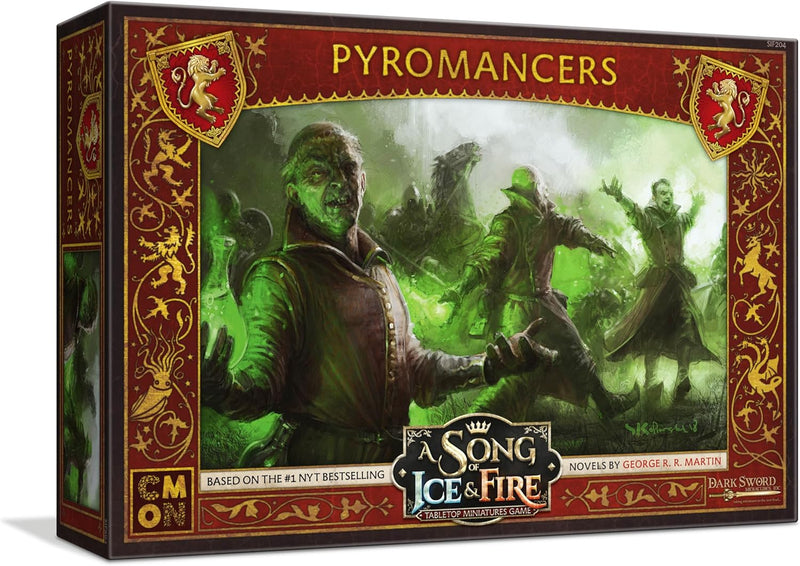 Cool Mini or Not - A Song of Ice and Fire: Lannister Pyromancers Expansion - Miniature Game Lanniste