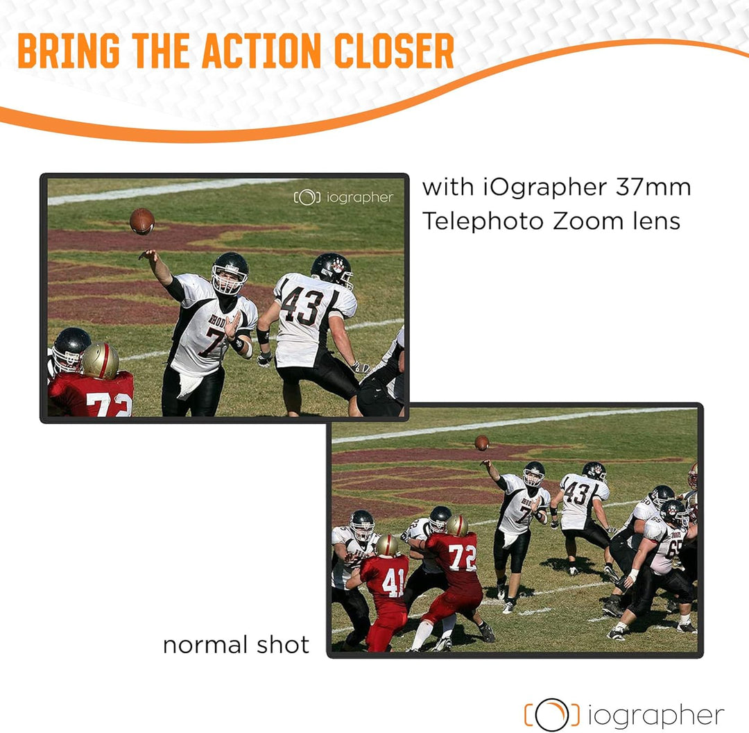 iOgrapher 2x Telefoto Lens 37mm Schraubanschluss, 2x Tele