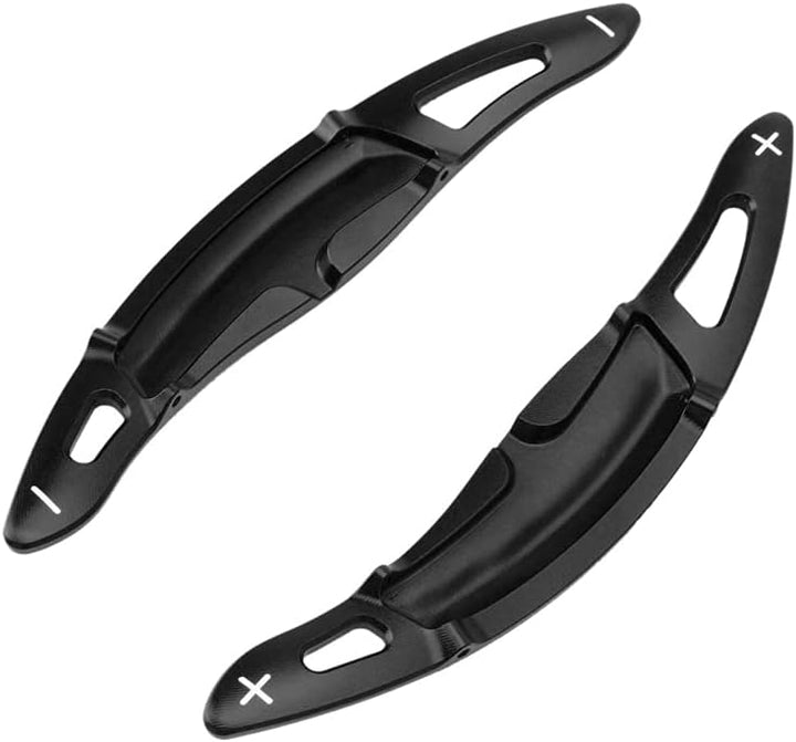 HIBEYO 2 Stücke für Porsche Lenkrad Schaltwippen Verlängerung Paddles Lenkrad für Porsche 718/918/91