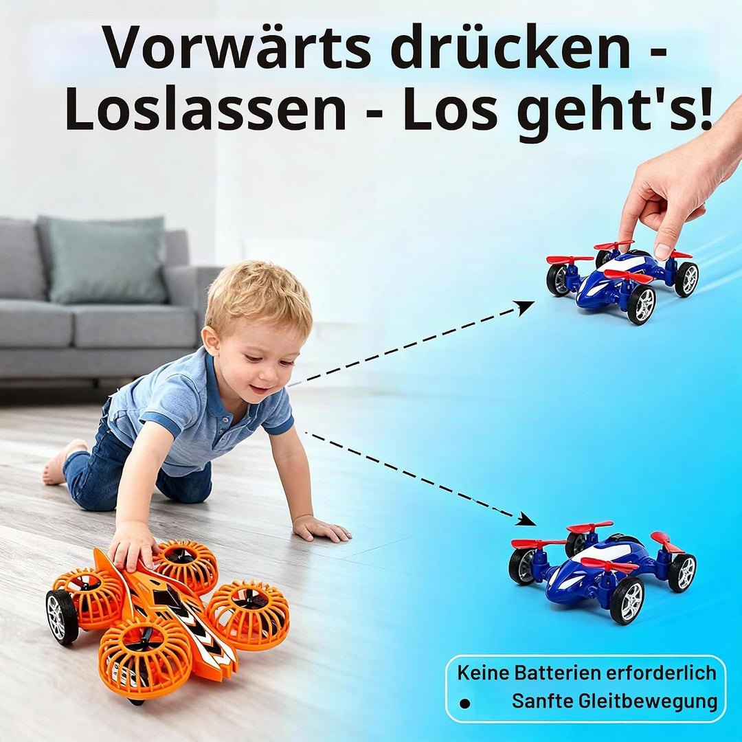 Flugzeug Flugzeug Spielzeug Auto, Quadcopter Trägheitsspielzeugauto, Allradantrieb Off-Road Fahrzeug