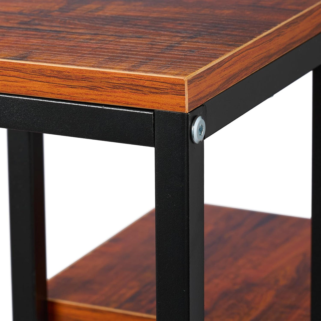 Relaxdays Pflanzenständer Blumentreppe, 4 Ablagen, HxBxT: 80 x 40 x 40 cm, platzsparend, Stahl, MDF,