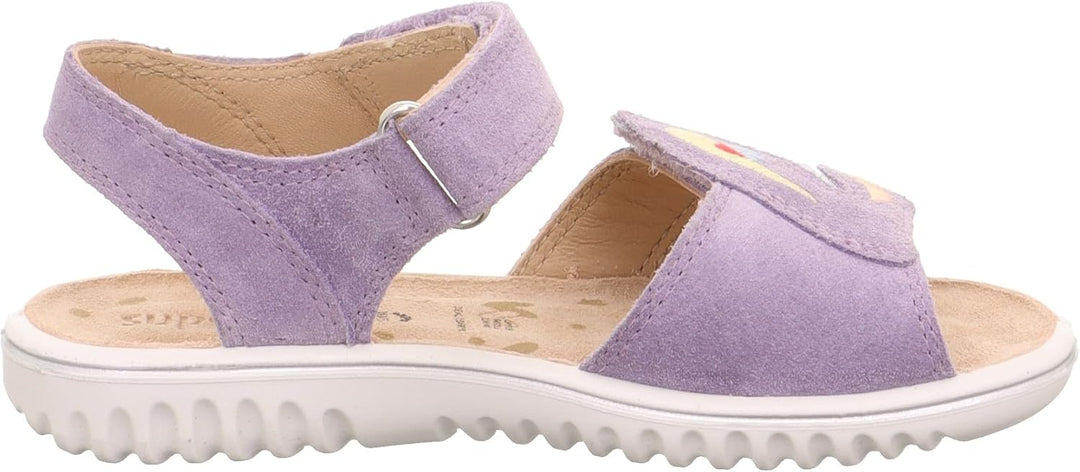 Superfit Mädchen Sparkle Sandale, 31 EU Lila 8500