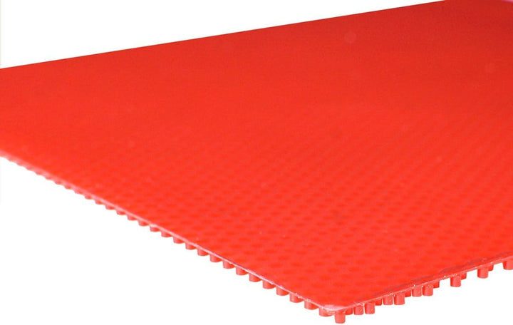 Donic Piranja Tec Tischtennisbelag OX rot, OX rot