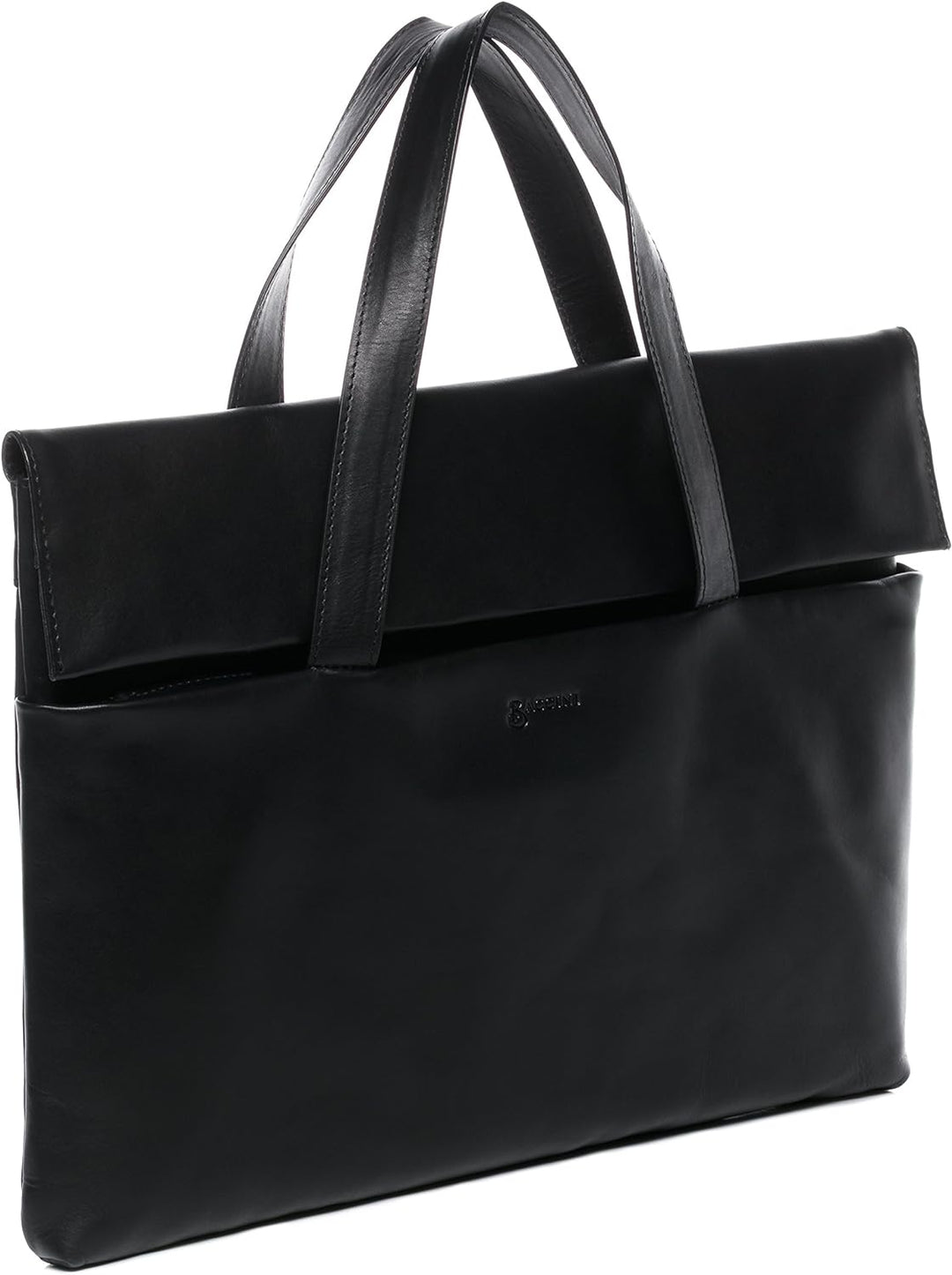 BACCINI Laptoptasche schmal VITO aus Premium Leder I Business-Tasche für Herren und Damen 15 Zoll La