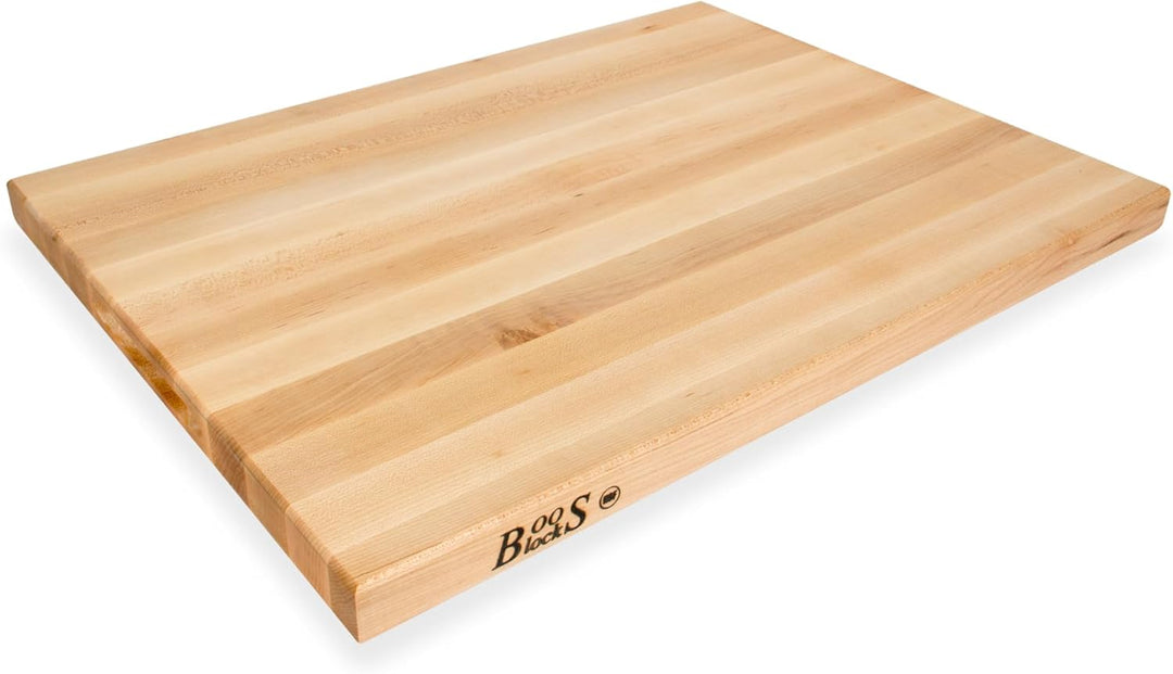 Boos Blocks R02 Pro Chef Schneidebrett, massivholz, nordamerikanische Ahornholz, 24 Inches x 18 Inch