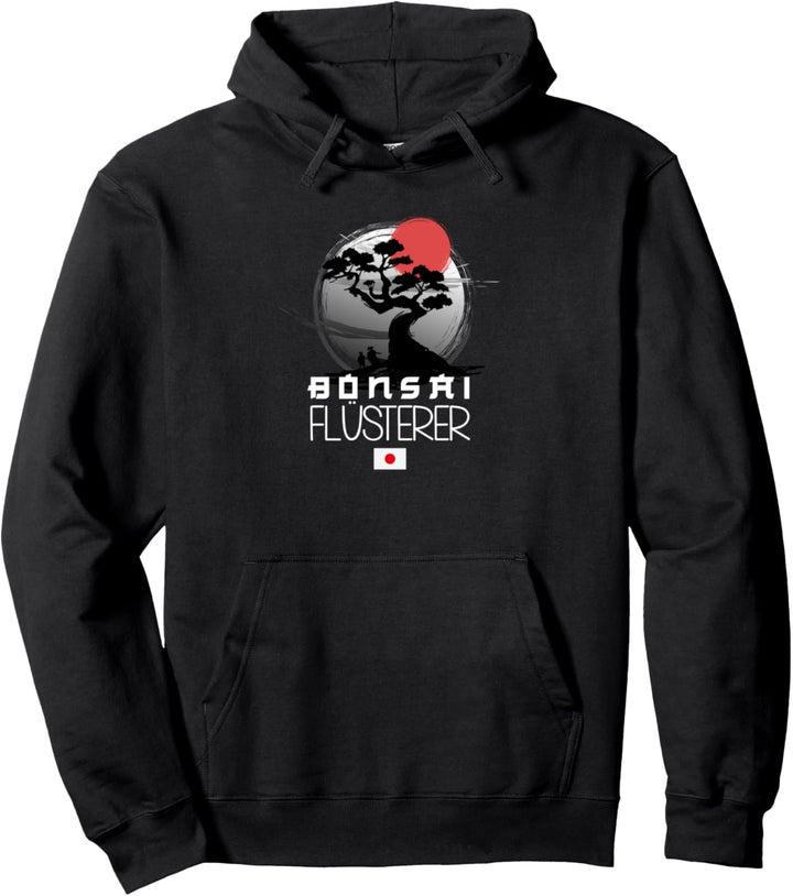 Bonsai Flüsterer Japan Miniatur Baum Garten Pullover Hoodie