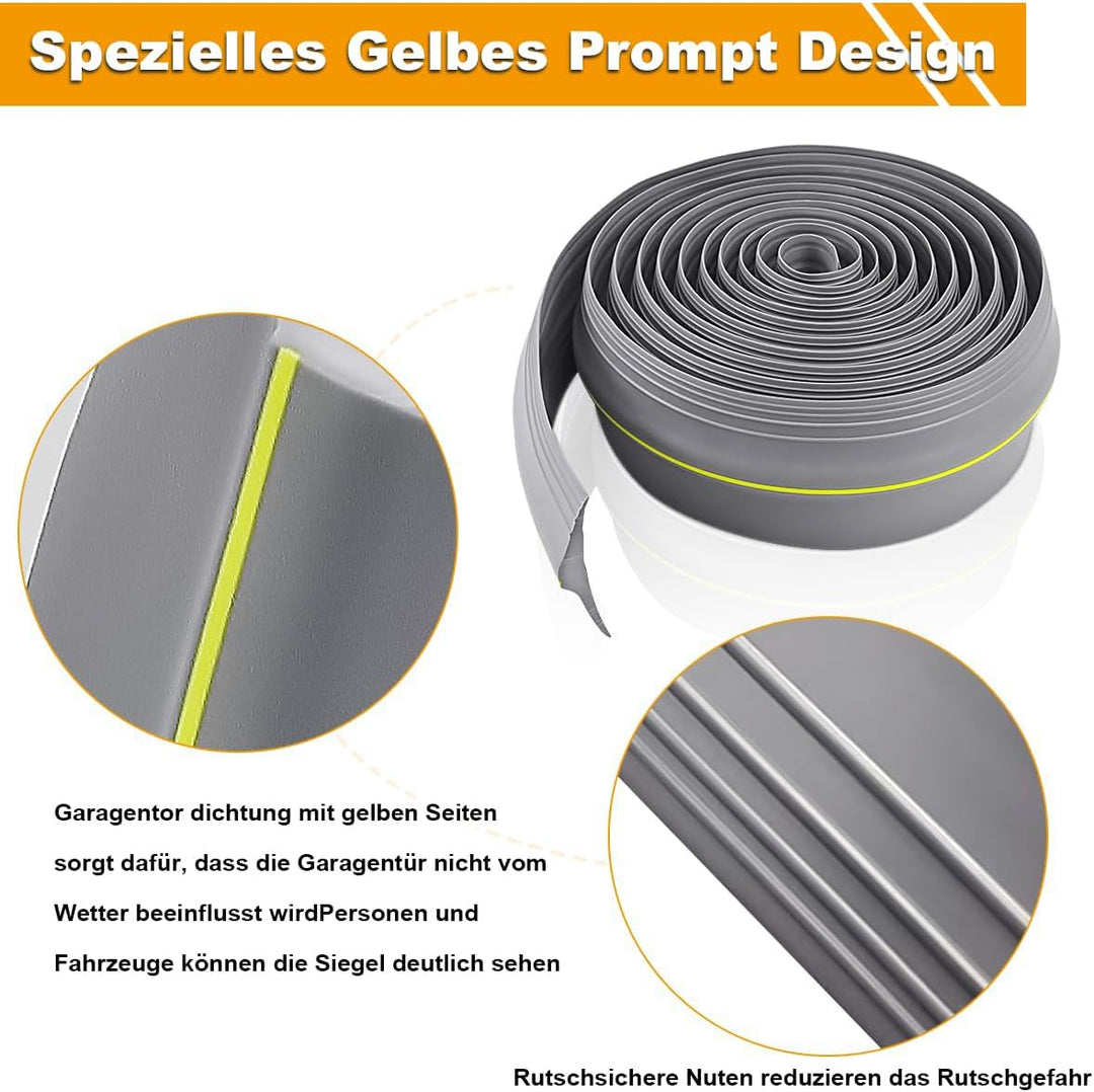 Garagentor Schwellendichtung Universeller Garagentor Dichtung Gummi DIY Garagentor Dichtung Bodenabd