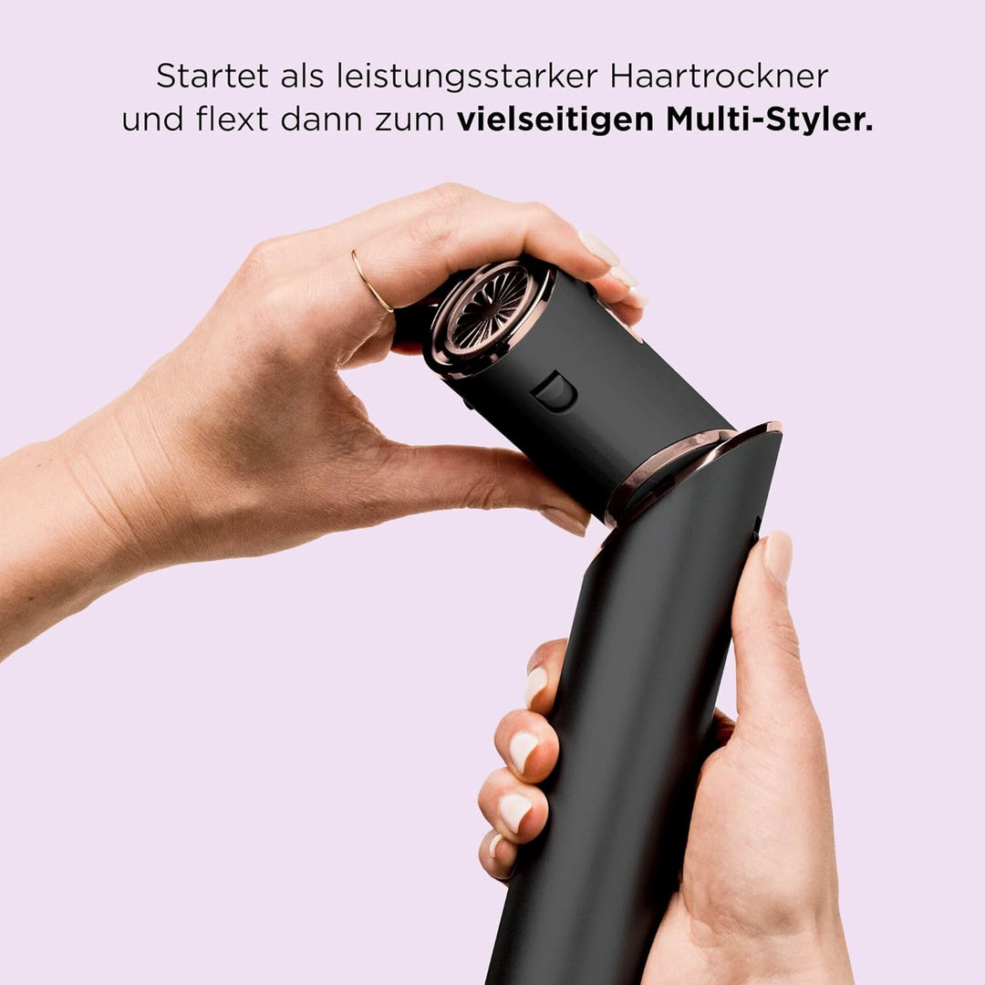 Shark FlexStyle 5-in-1 Luftstyler & Haartrockner, Auto-Wrap-Lockenaufsatz, Paddle-Bürste, Ovalbürste