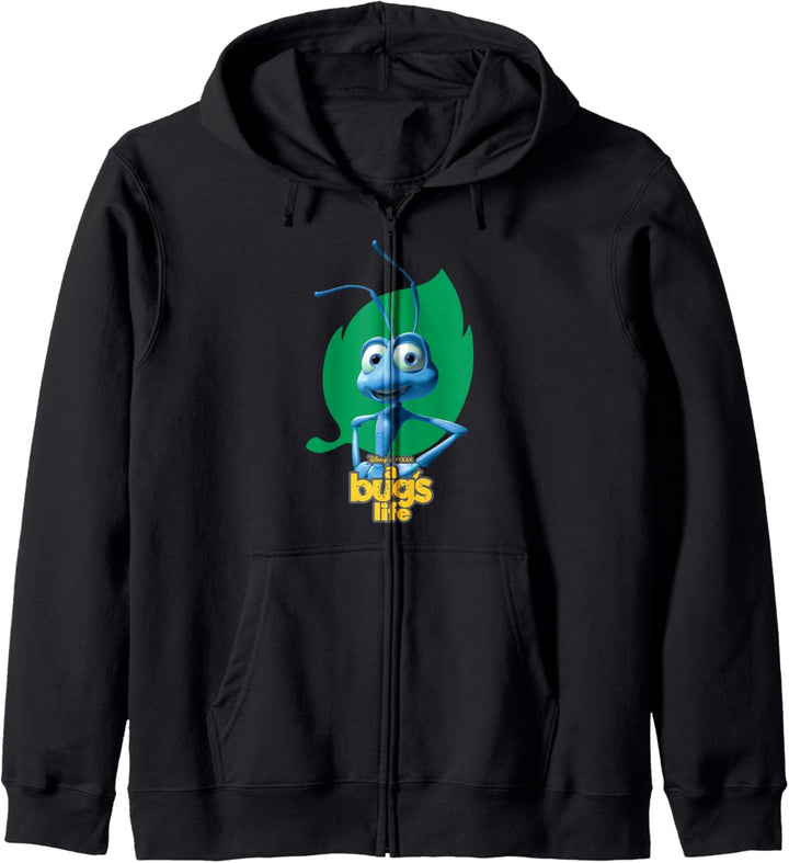 Disney Pixar Bugs Life Flik Hips Logo Kapuzenjacke