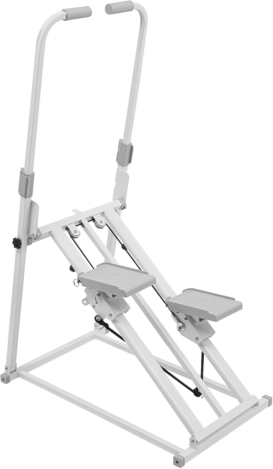 Treppensteiger Fitnessgerät Klappbar Vertikaler Climber Stepper Treppenstepper mit 3 Stufen Einstell
