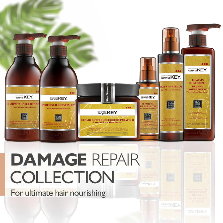 Saryna Key Damage Repair Shampoo & Spülung, je 500 ml, Doppelpack