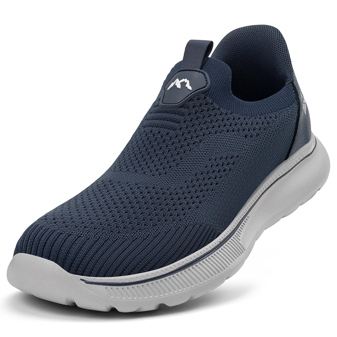 ODCKOI Sneaker Herren Ohne Schnuersenkel Slip-on Schuhe Mesh Atmungsaktiv Leicht Laufschuhe Sportsch
