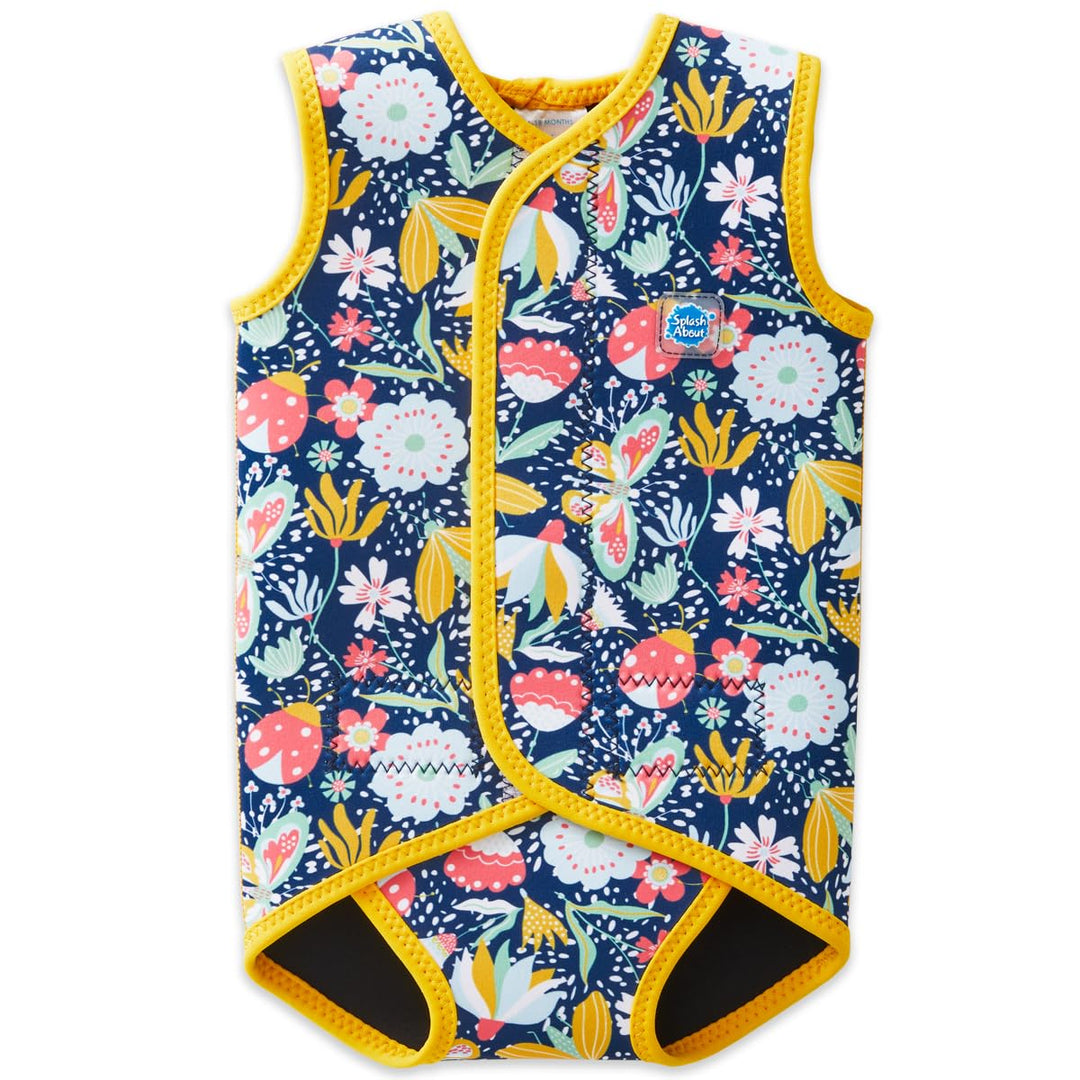 Splash About Baby Wrap Neoprenanzug 6-18 monate Garden Delight, 6-18 monate Garden Delight