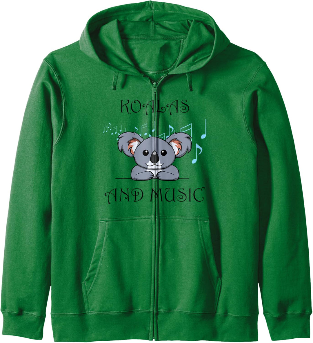 Koalas und Musiknoten Musikant Musiknoten Kapuzenjacke