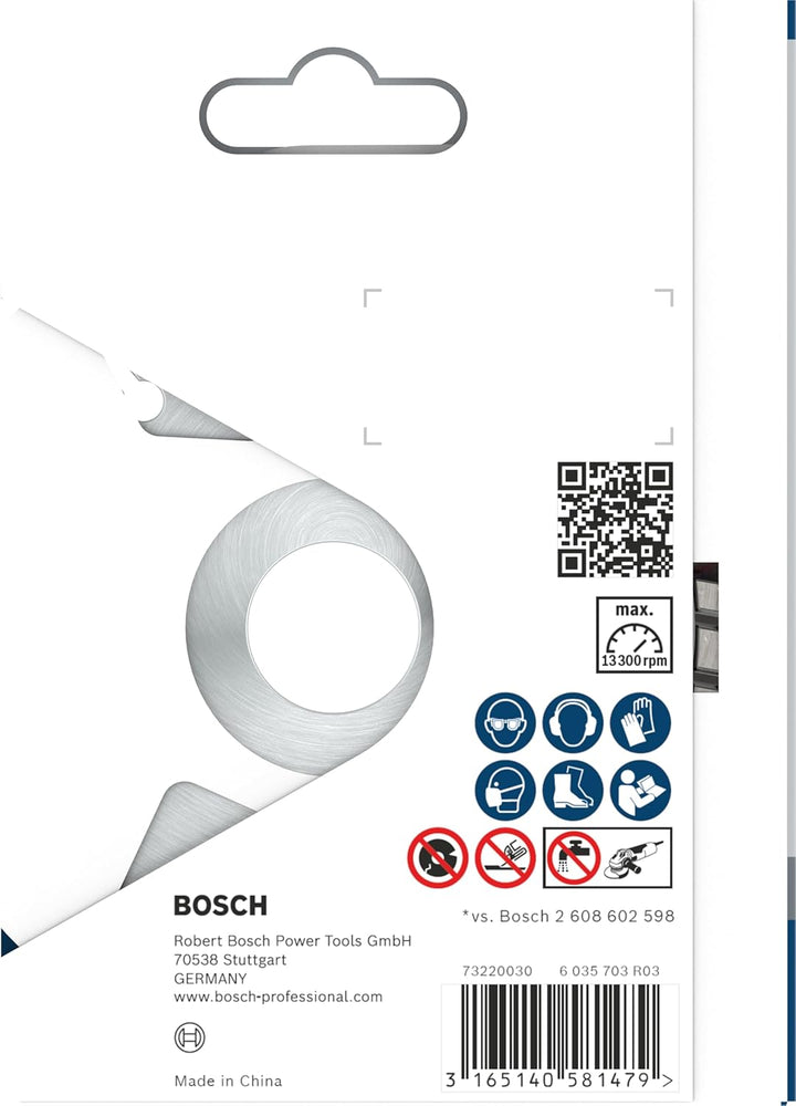 Bosch 1x PRO Multi Material Diamanttrennscheiben für 22,23‑mm-Bohrung und kleine Winkelschleifer (fü