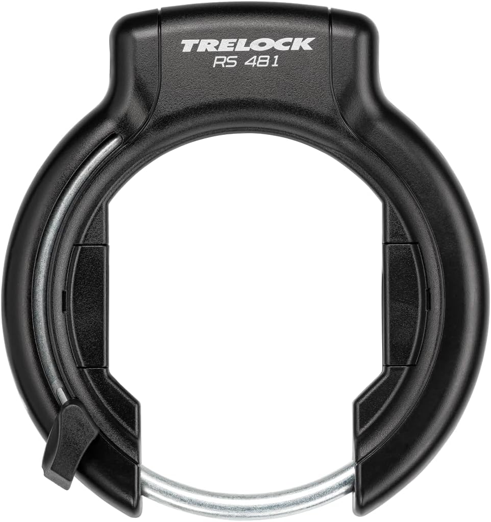 Allegion Netherlands B.V. Unisex – Erwachsene Trelock RS 481 XXL AZ Rahmenschloss, Silber, Einheitsg