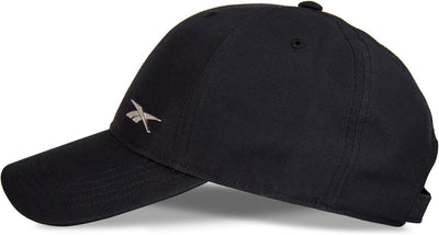 Reebok Damen Active Metal Badge Cap with Adjustable Strap (One Size Fits Most) Baseballkappe, Abzeic