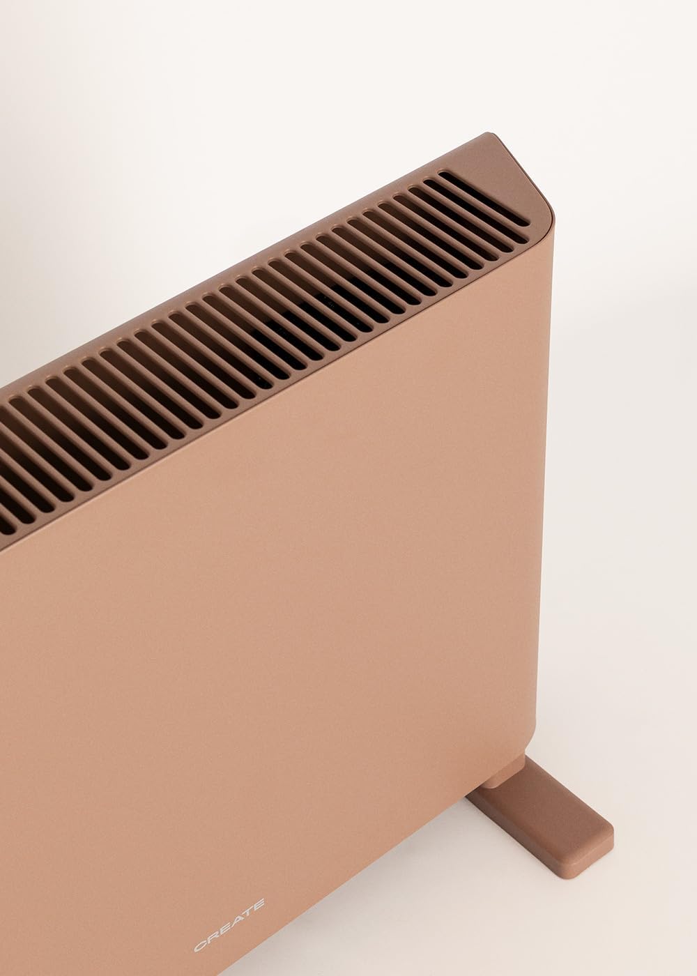 CREATE/WARM HANDY COLOURS/Konvektorheizung Mokka/Ventilator- und Warmluftfunktion, Räume bis zu 20 m