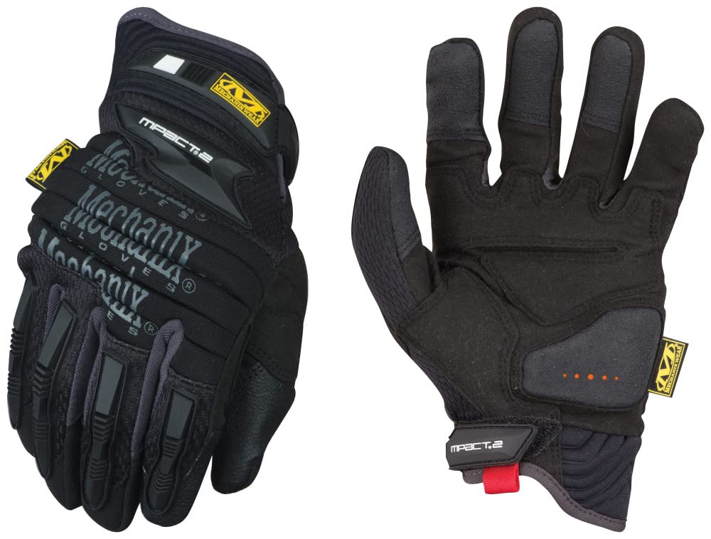 Mechanix Wear Mechanix unisex - erwachsene M-pact® 2 (Small, Schwarz) Hochleistungshandschuhe mit St