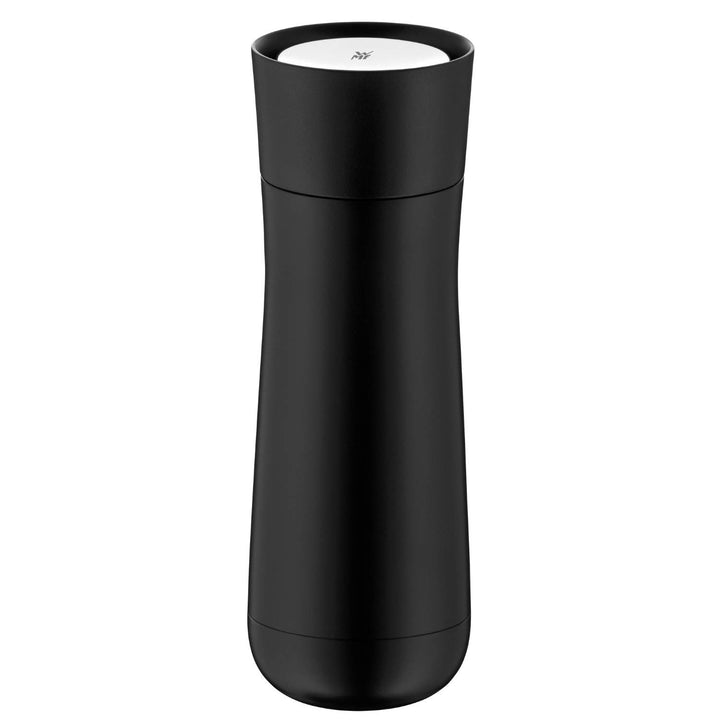 WMF Impulse Isolierbecher 350 ml, Thermobecher mit Automatikverschluss, 360°-Trinköffnung, hält Getr
