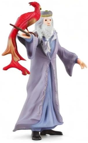 schleich 42637 Dumbledore & Fawkes, ab 6 Jahren, HARRY POTTER - Spielfigur, 11 x 4 x 12 cm