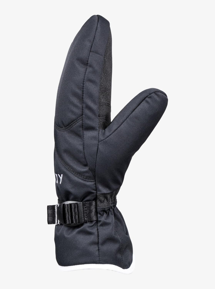 Roxy Damen Jetty Solid Mitt Winter-Handschuhe M True Black, M True Black