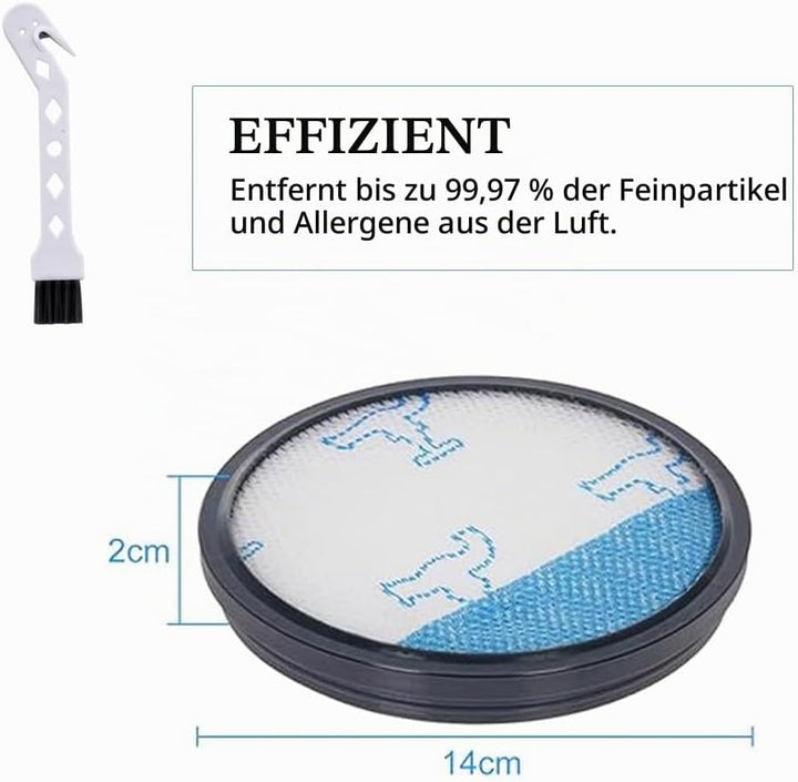 2 Sätze RO2910EA Filter für Rowenta Swift Power Cyclonic RO2910EA RO2915EA RO2932EA RO2933EA RO2957E