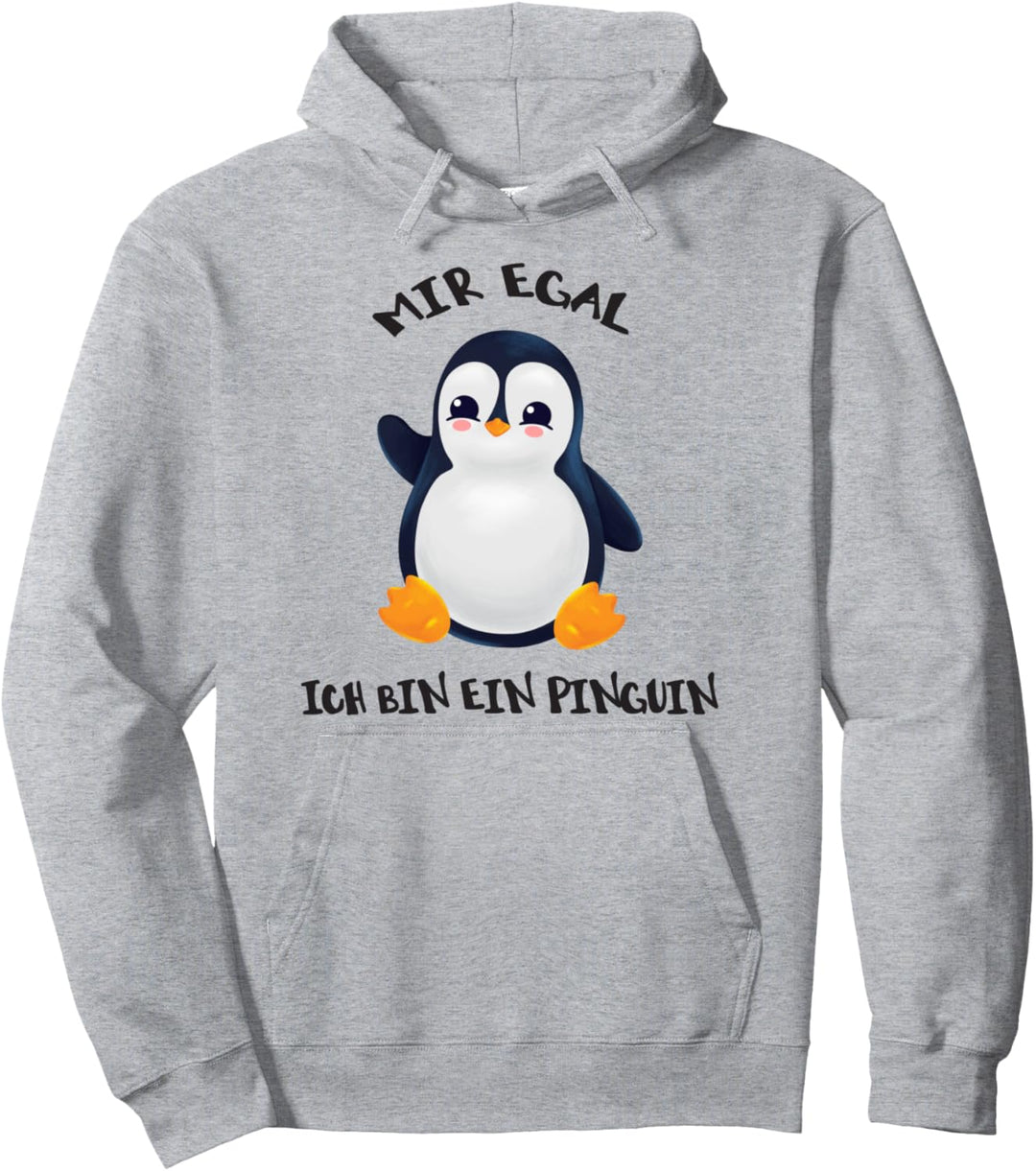 Mir Egal Ich Bin Ein Pinguin Pullover Hoodie