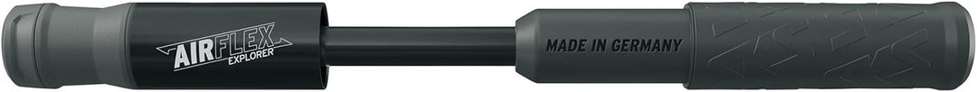 SKS GERMANY AIRFLEX Fahrradpumpe, Fahrradzubehör (Luftpumpe, Radzubehör mit Weichkomponenten-Griff,