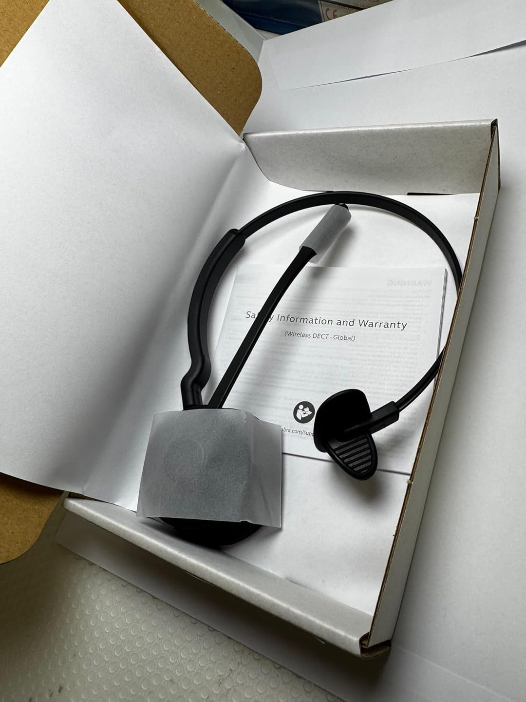 Jabra Engage 55 schnurloses Mono-Ersatz-Headset - Mikrofon mit Geräuschunterdrückung, Gehörschutz -
