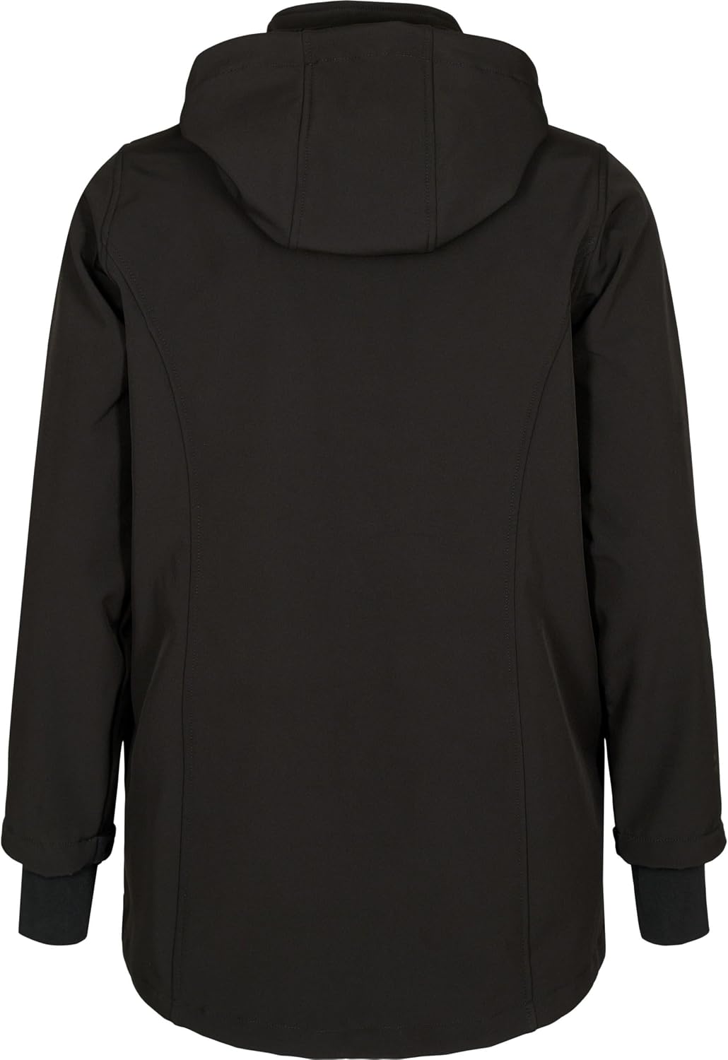 Zizzi Softshelljacke für Damen Grosse Grössen - Übergangsjacke Kurz - Atmungsaktiv, Winddicht &amp; Wass