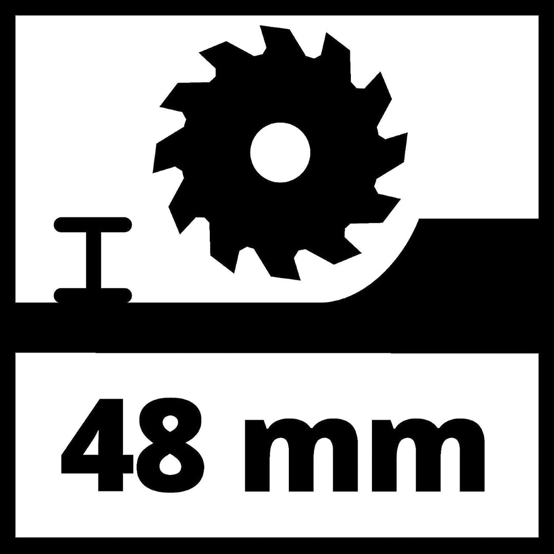 Einhell Akku-Handkreissäge TE-CS 18 Li-Solo Power X-Change (Lithium-Ionen, Staubabsaugadapter, Spind