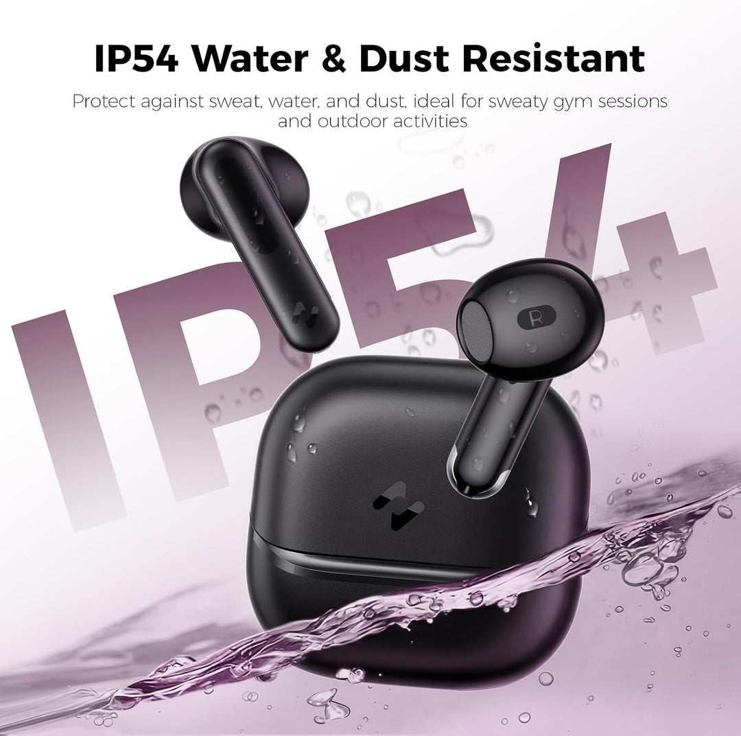 havit Adaptive Hybrid ANC Wireless Earbuds, Bluetooth 15,2 cm Ohr-Kopfhörer, IP54 3D Bass Stereo Wir