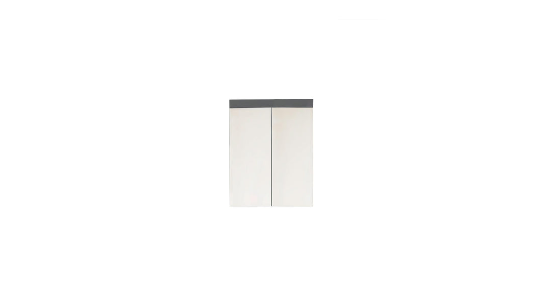 trendteam smart living - Spiegelschrank inkl. Beleuchtung - Bad - Amanda - Aufbaumass (BxHxT) 60 x 7