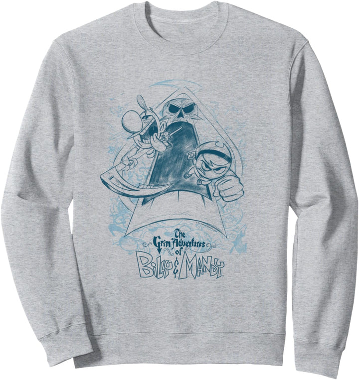 The Grim Adventures of Billy & Mandy Sketched Sweatshirt